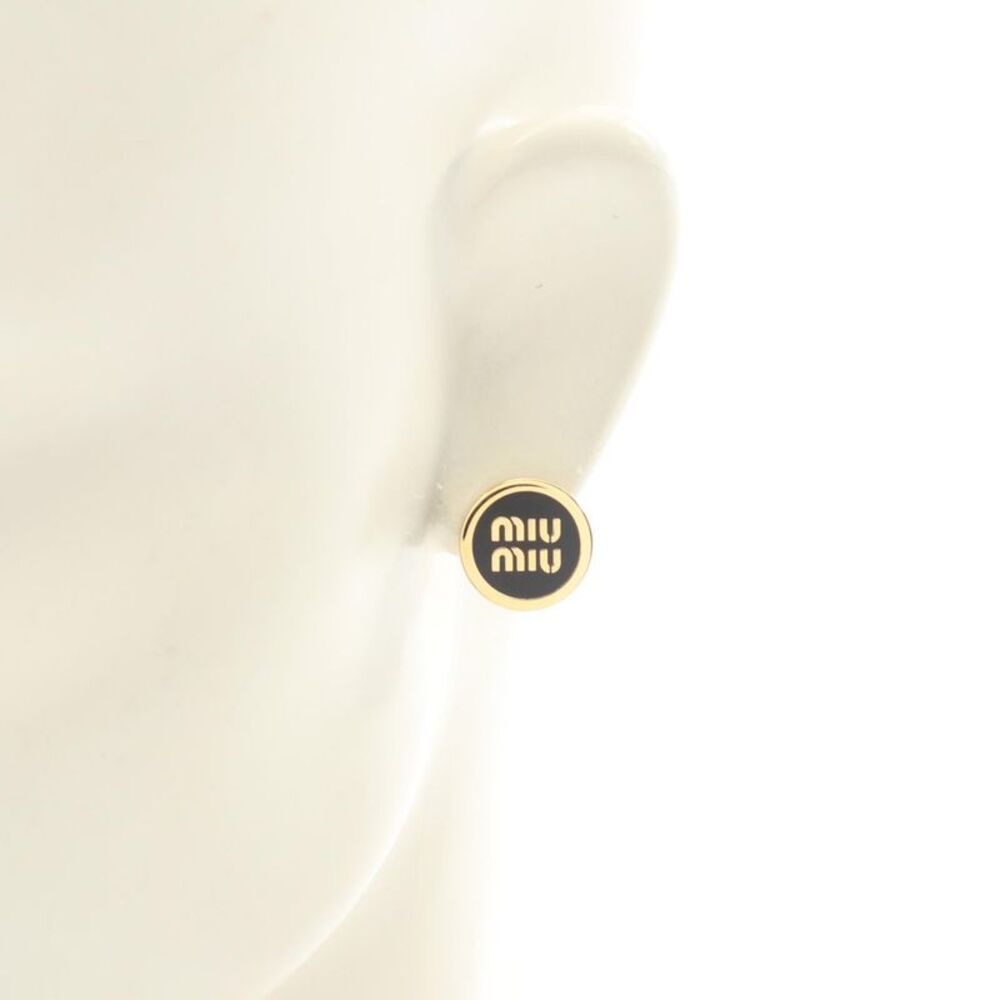 Miu Miu Gold Plated Earrings - Picture 5 of 5